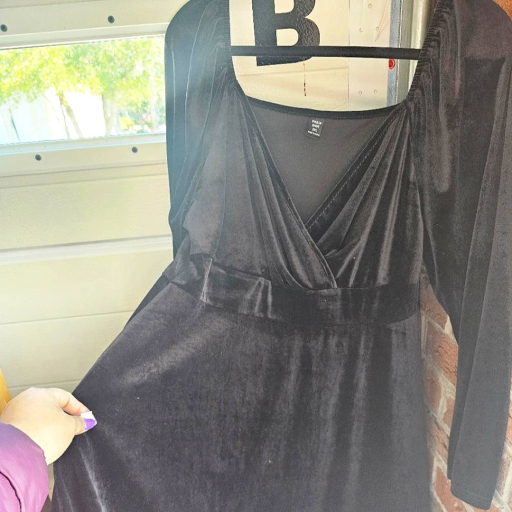 Shein Black Dress